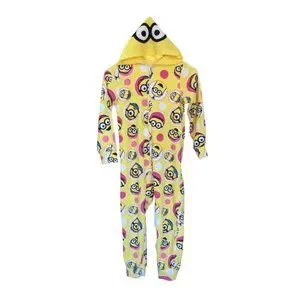 Universal Pajamas Fleece Long Sleeve Hooded Yellow Despicable Me Minion Onesie One Piece Pajama L Poshmark